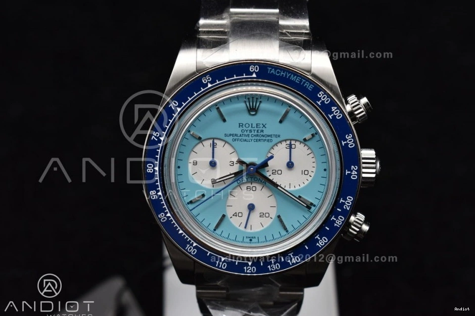 A4130 SS Paul Dial White Customized ADGF Bracelet Daytona On SS Edition Newman Tiffany Best 1202